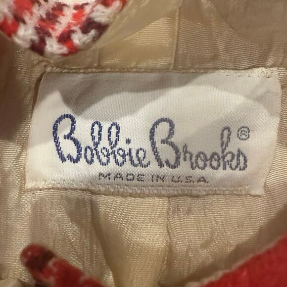 Vintage Bobbie Brooks Red Plaid Dress Sz. Sm - Picture 4 of 4